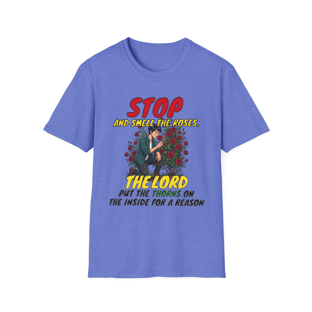 "Stop and Smell the Roses" - Faith Based Christian Inspirational Tee - Girls / Women 3A