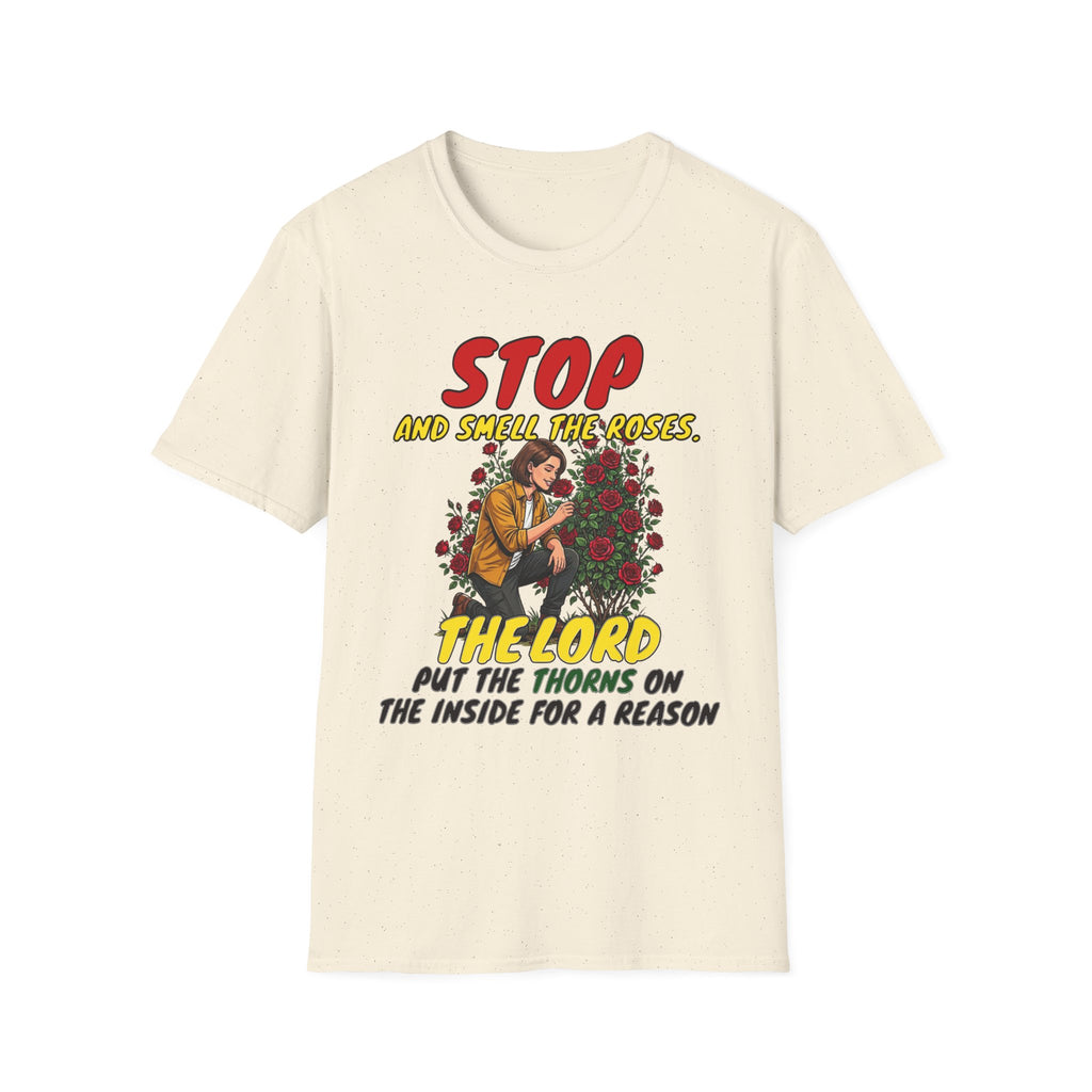 "Stop and Smell the Roses" - Faith Based Christian Inspirational Tee - Girls / Women 2A