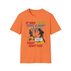 Dog Lovers "It Was Never Just A Dog" Faith Based Dog Lovers T-Shirt.