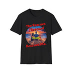 Rescue Dogs Beach Sunset T-Shirt — "My Rescues Rescued Me"