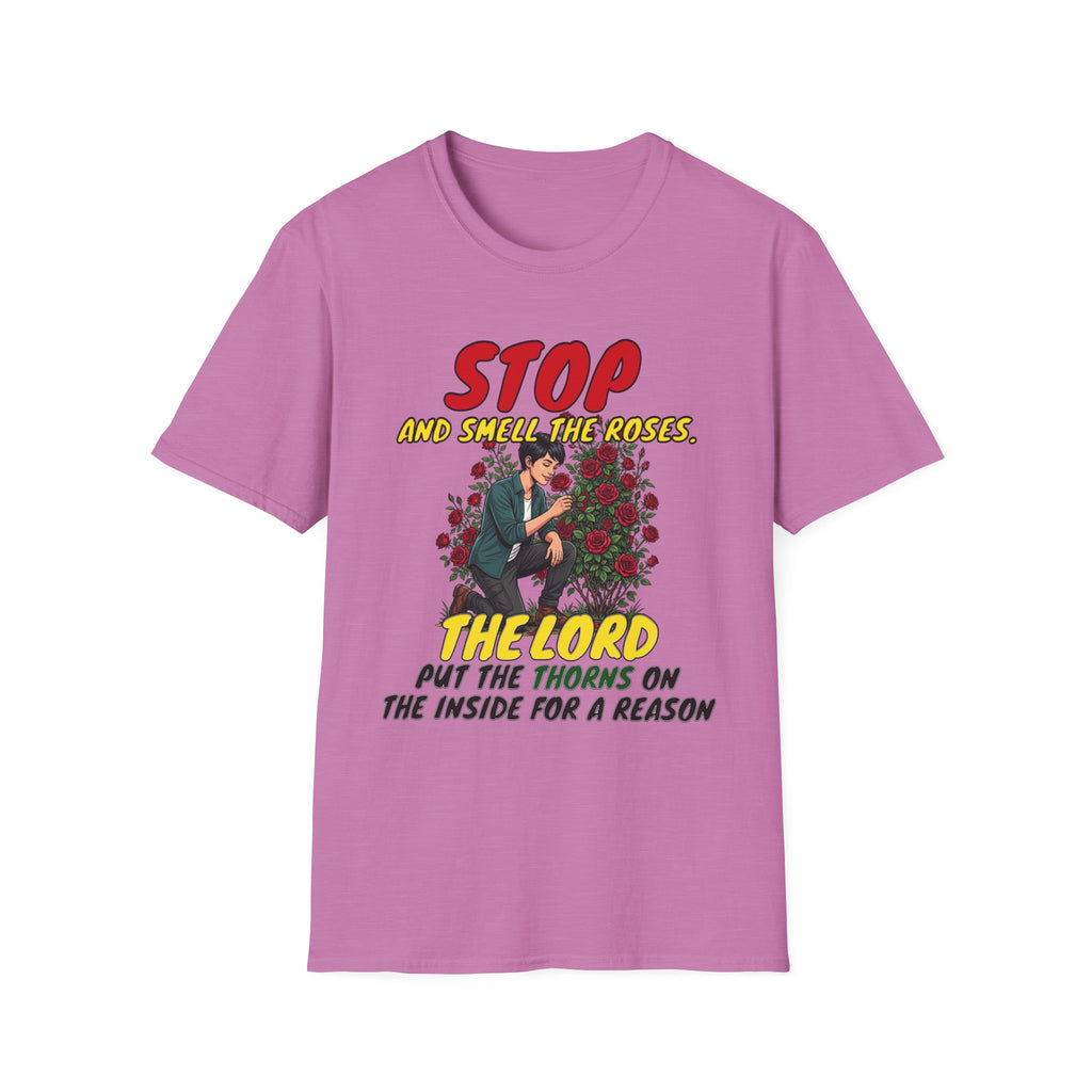 "Stop and Smell the Roses" - Faith Based Christian Inspirational Tee - Girls / Women 3A