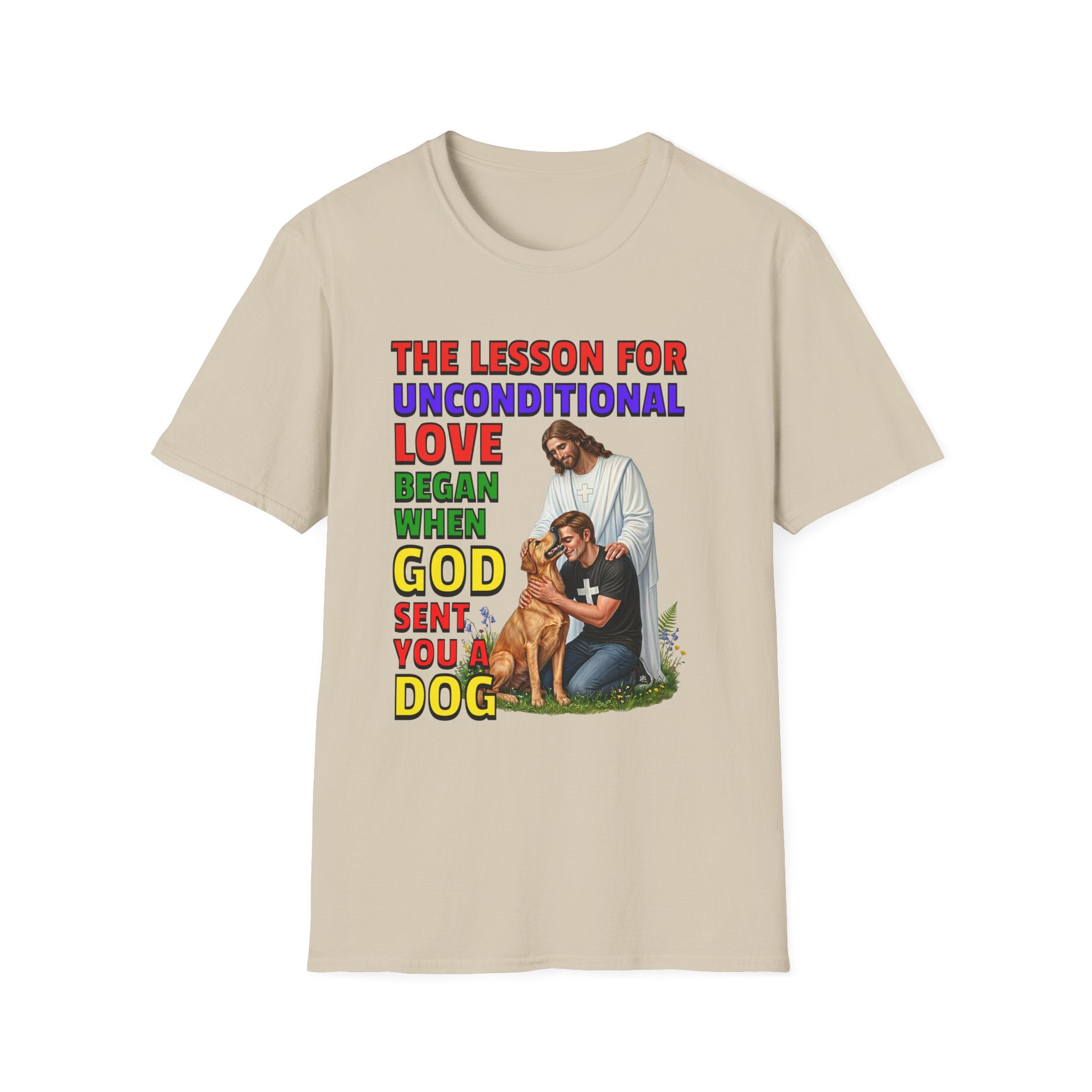 God Sent You A Dog - Boys / Men - 1A. Inspirational - Dog Lovers T-shirt
