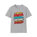 "If You Know Me, Rational": Funny Comic-Style Graphic Tee Shirt V2