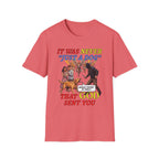 Dog Lovers "It Was Never Just A Dog" Faith Based Dog Lovers T-Shirt.