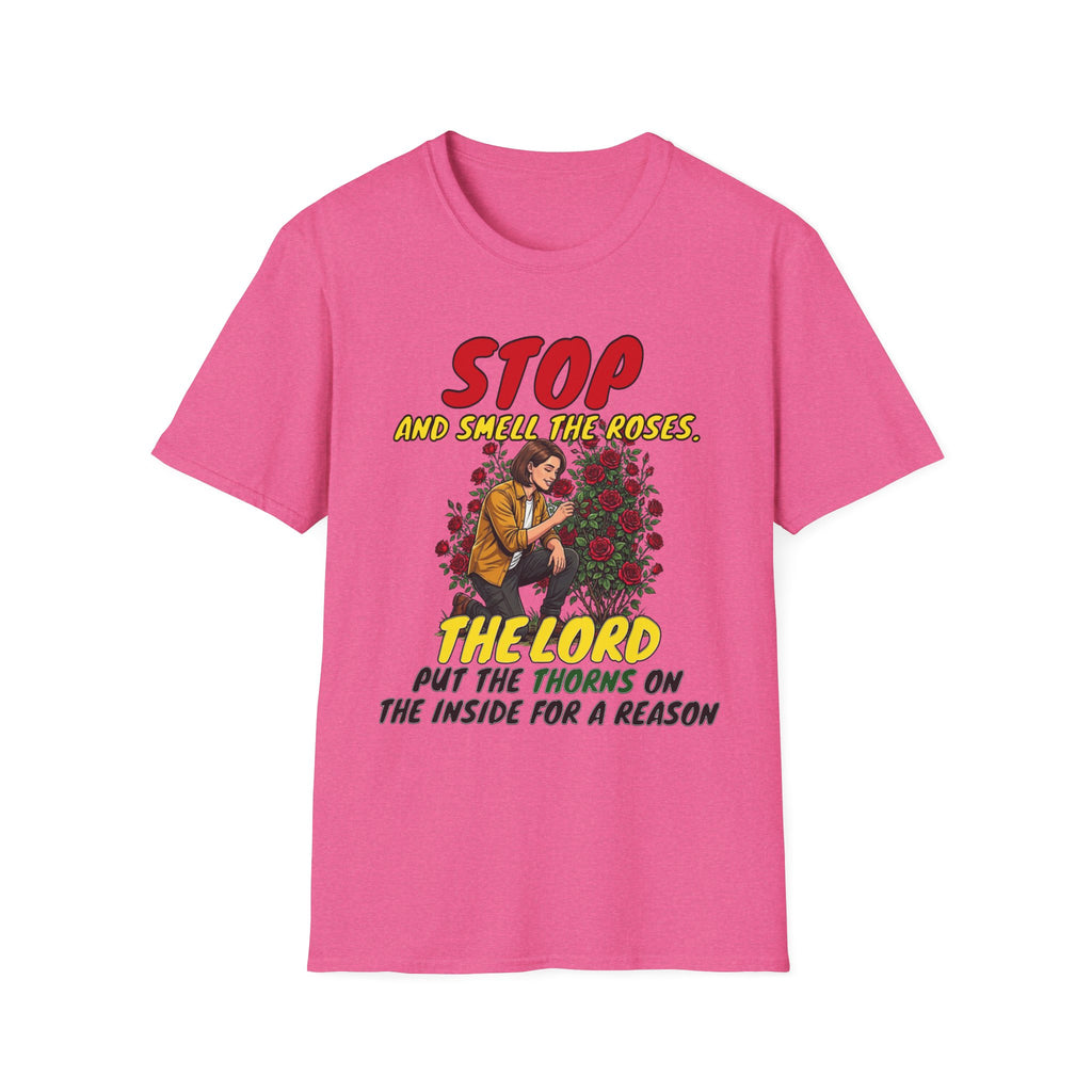 "Stop and Smell the Roses" - Faith Based Christian Inspirational Tee - Girls / Women 2A