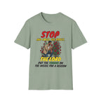 "Stop and Smell the Roses" - Faith Based Christian Inspirational Tee - Boys / Men 1A