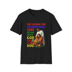 God Sent You A Dog - Young Woman - 1A. Inspirational - Dog Lovers T-shirt
