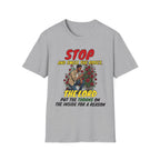 "Stop and Smell the Roses" - Faith Based Christian Inspirational Tee - Boys / Men 1A