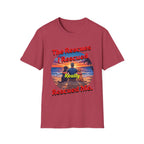 Rescue Dogs Beach Sunset T-Shirt — "My Rescues Rescued Me"