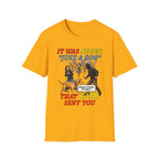 Dog Lovers "It Was Never Just A Dog" Faith Based Dog Lovers T-Shirt.