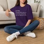 Faith Definition T-Shirt — "Trusting GOD to show you the next step" Christian Tee