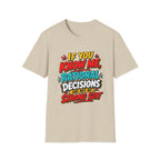 "If You Know Me, Rational": Funny Comic-Style Graphic Tee Shirt V2