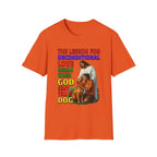 God Sent You A Dog - Young Woman-1D. Inspirational - Dog Lovers T-shirt