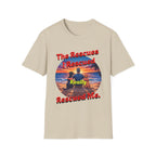 Rescue Dogs Beach Sunset T-Shirt — "My Rescues Rescued Me"