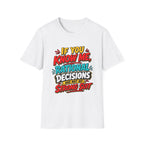 "If You Know Me, Rational": Funny Comic-Style Graphic Tee Shirt V2