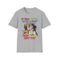 Dog Lovers "It Was Never Just A Dog" Faith Based Dog Lovers T-Shirt.