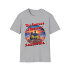 Rescue Dogs Beach Sunset T-Shirt — "My Rescues Rescued Me"