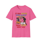 Dog Lovers "It Was Never Just A Dog" Faith Based Dog Lovers T-Shirt.