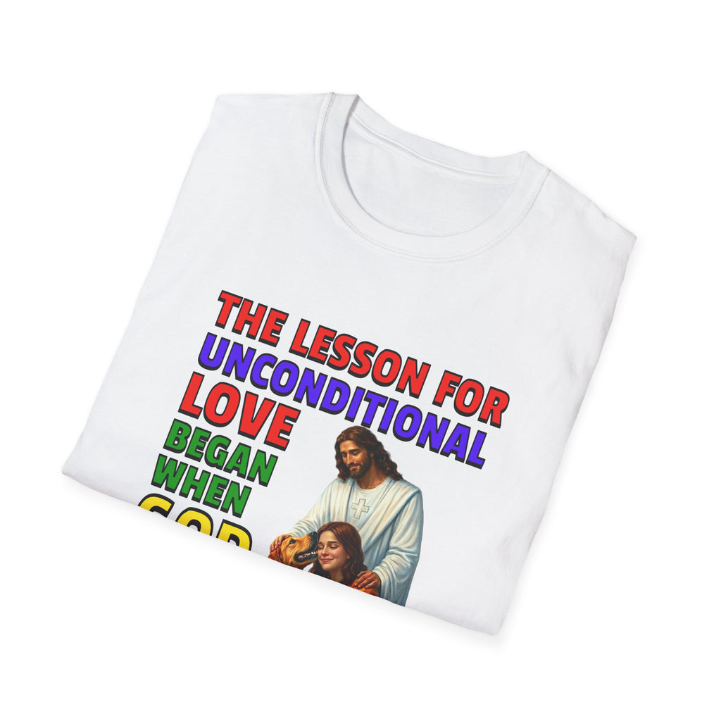 God Sent You A Dog - Young Woman - 1A. Inspirational - Dog Lovers T-shirt