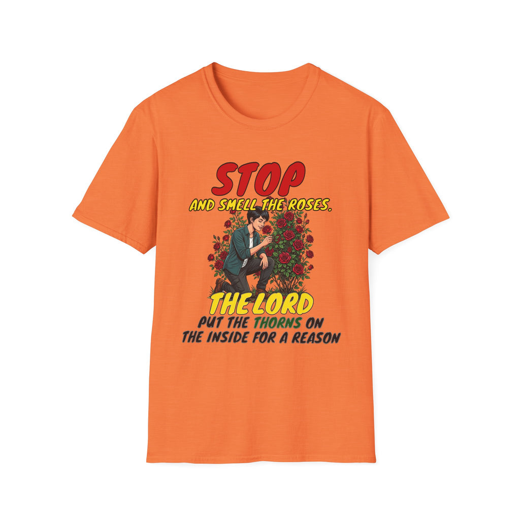 "Stop and Smell the Roses" - Faith Based Christian Inspirational Tee - Girls / Women 3A