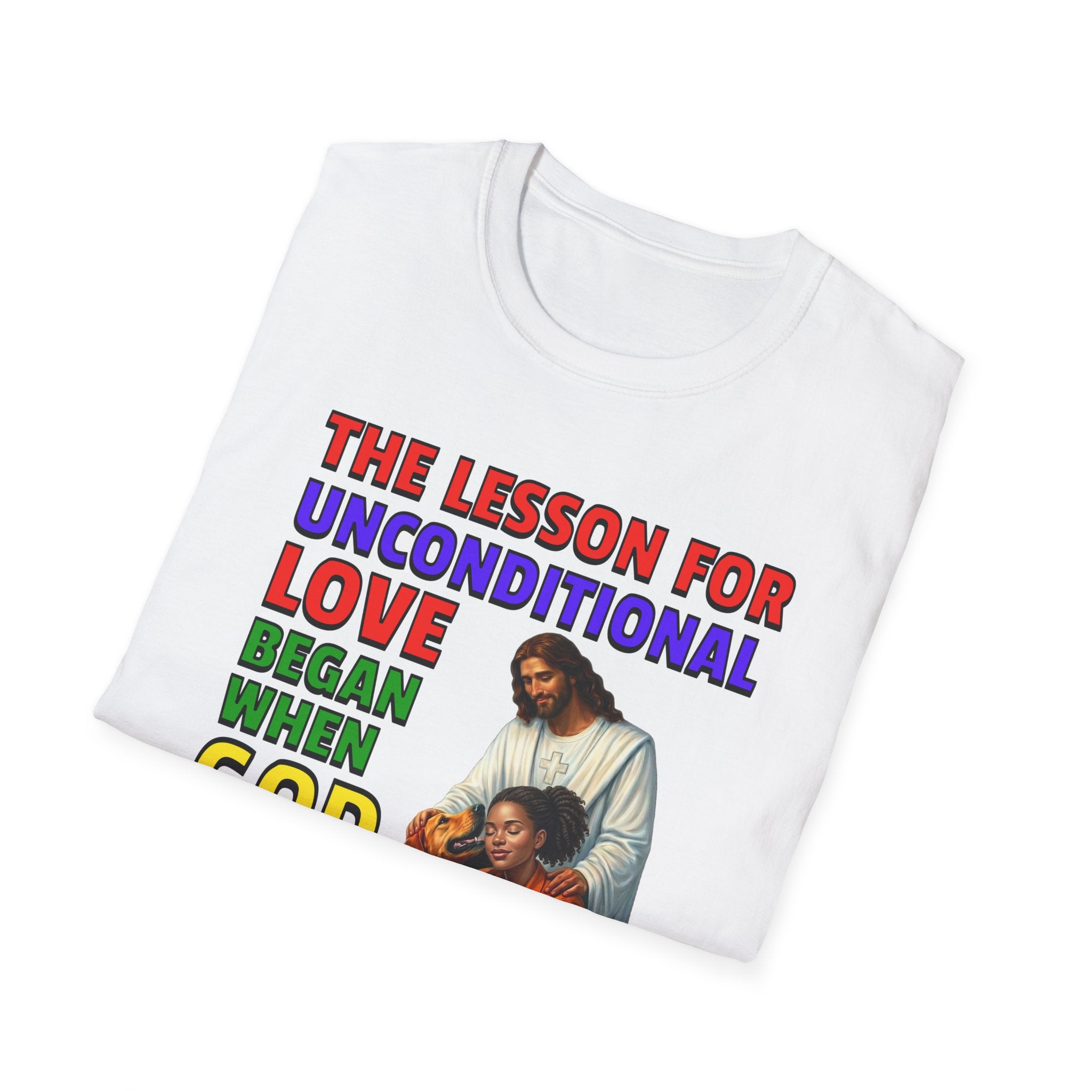 God Sent You A Dog - Young Woman - 1C. Inspirational - Dog Lovers T-shirt
