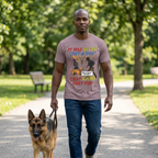 Dog Lovers "It Was Never Just A Dog" Faith Based Dog Lovers T-Shirt.