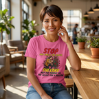 "Stop and Smell the Roses" - Faith Based Christian Inspirational Tee - Girls / Women 2A