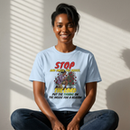 "Stop and Smell the Roses" - Faith Based Christian Inspirational Tee - Girls / Women 4A