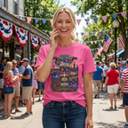1776–2026 Celebrating 250 Years Patriotic USA Anniversary T-Shirt V2
