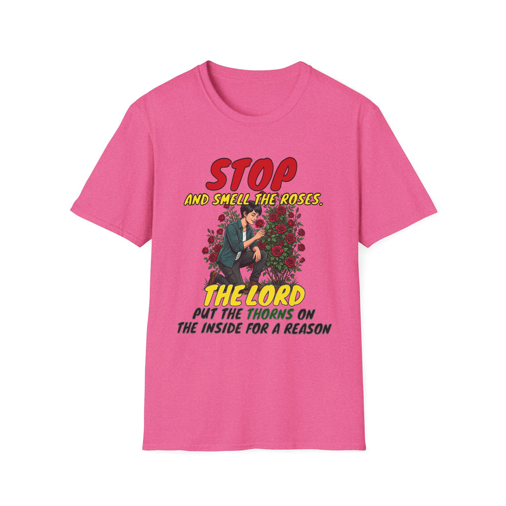 "Stop and Smell the Roses" - Faith Based Christian Inspirational Tee - Girls / Women 3A