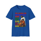 God Sent You A Dog - Young Woman - 1C. Inspirational - Dog Lovers T-shirt