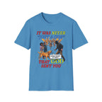 Dog Lovers "It Was Never Just A Dog" Faith Based Dog Lovers T-Shirt.