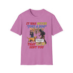 Dog Lovers "It Was Never Just A Dog" Faith Based Dog Lovers T-Shirt.
