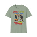Dog Lovers "It Was Never Just A Dog" Faith Based Dog Lovers T-Shirt.
