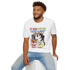 Dog Lovers "It Was Never Just A Dog" Faith Based Dog Lovers T-Shirt.