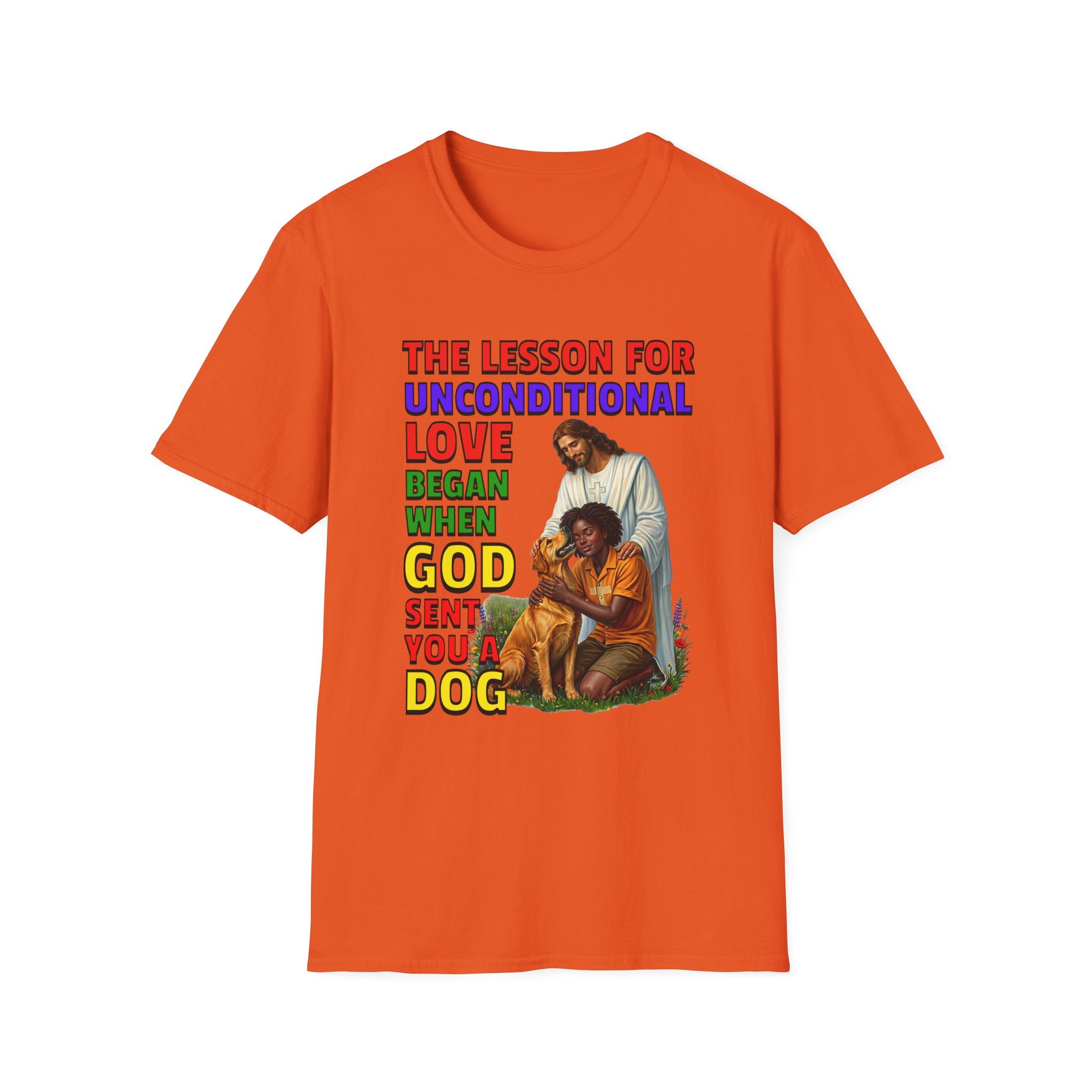 God Sent You A Dog - Young Woman - 1B. Inspirational - Dog Lovers T-shirt