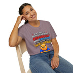 "I’m Tired of People That Have Been Educated Beyond Their Intelligence" Funny Statement T-Shirt