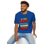 "If You Know Me, Rational": Funny Comic-Style Graphic Tee Shirt V2