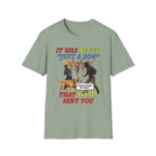 Dog Lovers "It Was Never Just A Dog" Faith Based Dog Lovers T-Shirt.