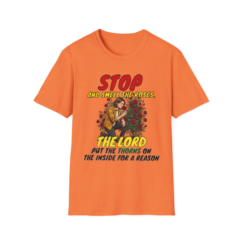 "Stop and Smell the Roses" - Faith Based Christian Inspirational Tee - Girls / Women 2A