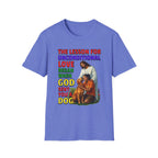God Sent You A Dog - Young Woman-1D. Inspirational - Dog Lovers T-shirt