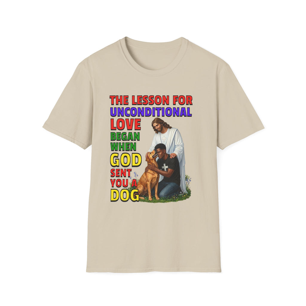 God Sent You A Dog - Boys / Men - 2A. Inspirational - Dog Lovers T-shirt