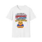 "I’m Tired of People That Have Been Educated Beyond Their Intelligence" Funny Statement T-Shirt