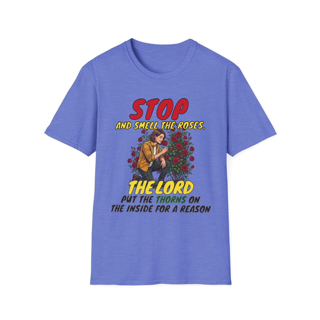 "Stop and Smell the Roses" - Faith Based Christian Inspirational Tee - Girls / Women 2A