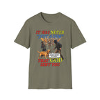 Dog Lovers "It Was Never Just A Dog" Faith Based Dog Lovers T-Shirt.