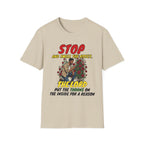 "Stop and Smell the Roses" - Faith Based Christian Inspirational Tee - Boys / Men 1A