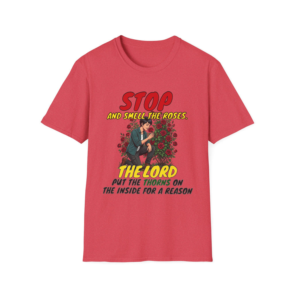 "Stop and Smell the Roses" - Faith Based Christian Inspirational Tee - Girls / Women 3A