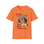 Dog Lovers "It Was Never Just A Dog" Faith Based Dog Lovers T-Shirt.