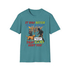 Dog Lovers "It Was Never Just A Dog" Faith Based Dog Lovers T-Shirt. (contains AI generated human mock-ups)